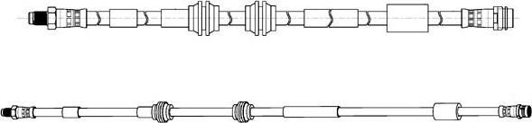 CEF 514655 - Furtun frana www.parts5.com