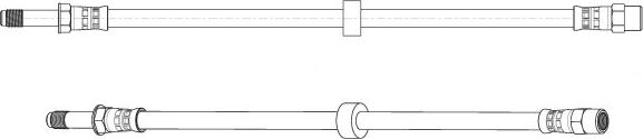 CEF 514619 - Спирачен маркуч www.parts5.com