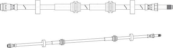 CEF 514824 - Тормозной шланг www.parts5.com