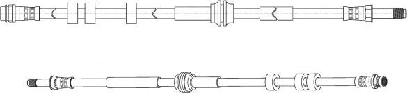 CEF 514742 - Тормозной шланг www.parts5.com