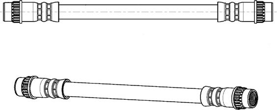 CEF 511649 - Тормозной шланг www.parts5.com