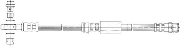 CEF 512557 - Brzdová hadice www.parts5.com