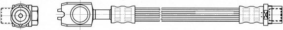 CEF 512537 - Furtun frana www.parts5.com