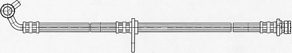 CEF 512579 - Ελαστικός σωλήνας φρένων www.parts5.com