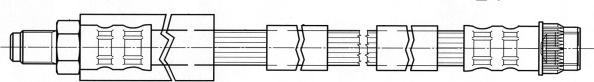 CEF 512070 - Tubo flexible de frenos www.parts5.com