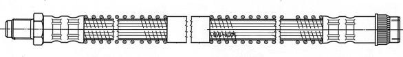 CEF 512187 - Спирачен маркуч www.parts5.com