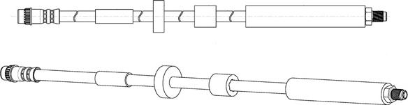 CEF 512850 - Ελαστικός σωλήνας φρένων www.parts5.com