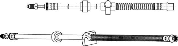 CEF 512756 - Furtun frana www.parts5.com