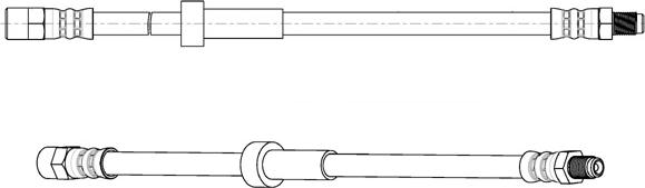 CEF 512779 - Спирачен маркуч www.parts5.com