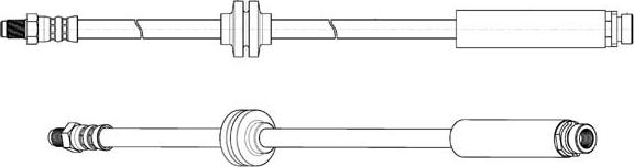 CEF 512778 - Ελαστικός σωλήνας φρένων www.parts5.com