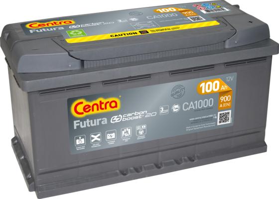 CENTRA CA1000 - Стартов акумулатор www.parts5.com