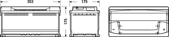 CENTRA CB852 - Μπαταρία εκκίνησης www.parts5.com