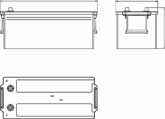 CENTRA CE1853 - Baterie de pornire www.parts5.com