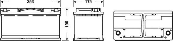 CENTRA CK950 - Batería de arranque www.parts5.com