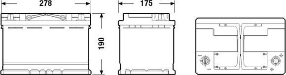 CENTRA CK700 - Akumulator za startovanje www.parts5.com