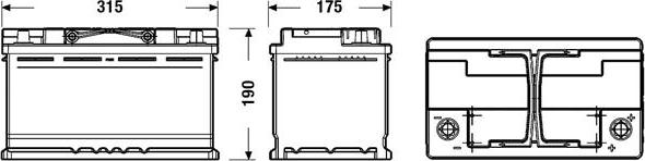 CENTRA CL800 - Batería de arranque www.parts5.com