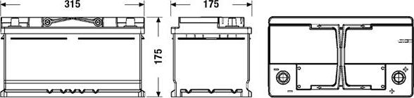 CENTRA CL752 - Starter Battery parts5.com