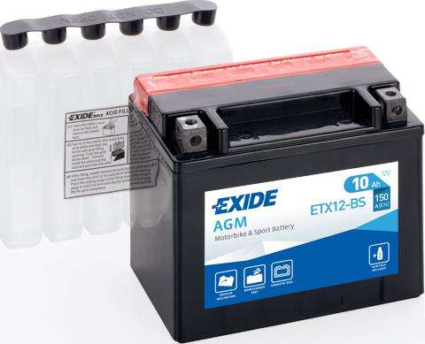 CENTRA ETX12-BS - Starter Battery www.parts5.com