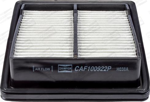 Champion CAF100922P - Air Filter www.parts5.com