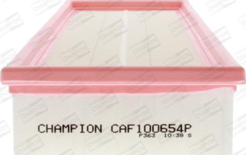 Champion CAF100654P - Filtru aer www.parts5.com