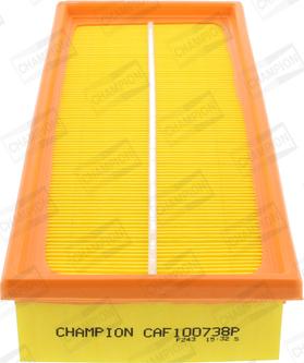 Champion CAF100738P - Air Filter parts5.com