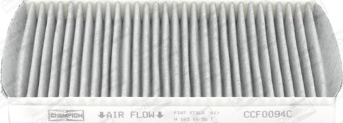 Champion CCF0094C - Filter, interior air parts5.com