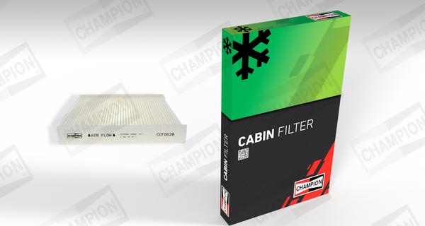 Champion CCF0028 - Filter, interior air www.parts5.com