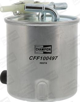 Champion CFF100497 - Топливный фильтр www.parts5.com