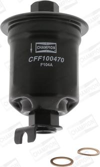 Champion CFF100470 - Yakıt filtresi www.parts5.com