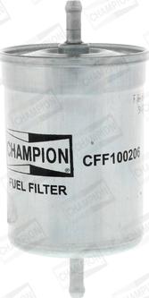 Champion CFF100206 - Filtro combustible www.parts5.com