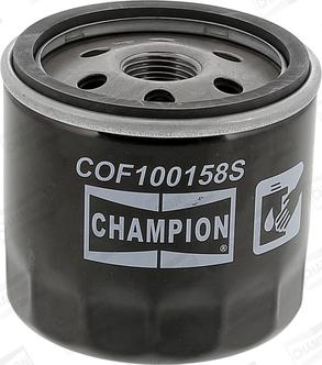 Champion COF100158S - Oil Filter www.parts5.com