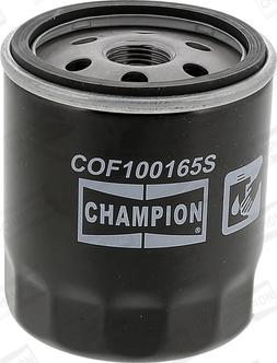 Champion COF100165S - Olejový filtr www.parts5.com