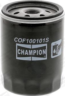 Champion COF100101S - Filtre à huile www.parts5.com