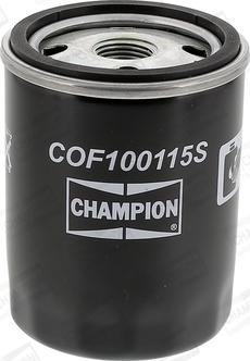 Champion COF100115S - Filtre à huile www.parts5.com