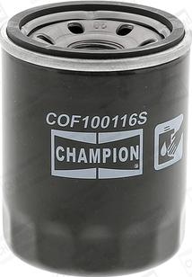 Champion COF100116S - Filtre à huile www.parts5.com