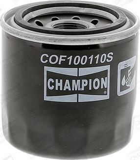 Champion COF100110S - Oil Filter parts5.com