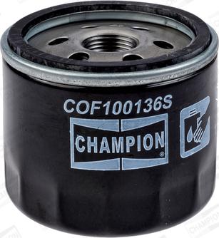 Champion COF100136S - Öljynsuodatin www.parts5.com