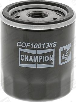 Champion COF100138S - Oil Filter www.parts5.com