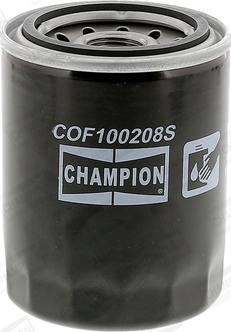 Champion COF100208S - Filtre à huile www.parts5.com