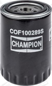 Champion COF100289S - Filtro de aceite www.parts5.com