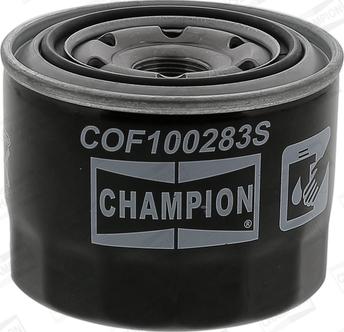 Champion COF100283S - Filtro de aceite www.parts5.com