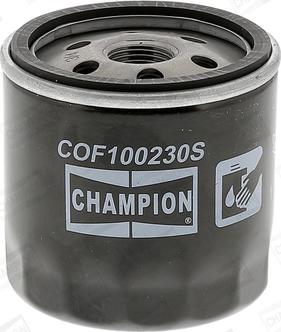 Champion COF100230S - Filtr oleju www.parts5.com