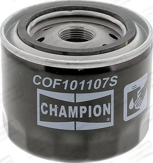 Champion COF101107S - Oil Filter www.parts5.com