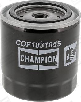 Champion COF103105S - Olejový filtr www.parts5.com