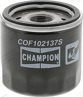 Champion COF102137S - Oil Filter www.parts5.com