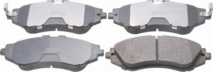 Chevrolet 96253383 - Brake Pad Set, disc brake www.parts5.com