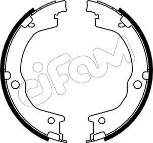 Cifam 153-230 - Juego de zapatas de frenos, freno de estacionamiento www.parts5.com