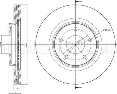 Cifam 800-902C - Тормозной диск www.parts5.com