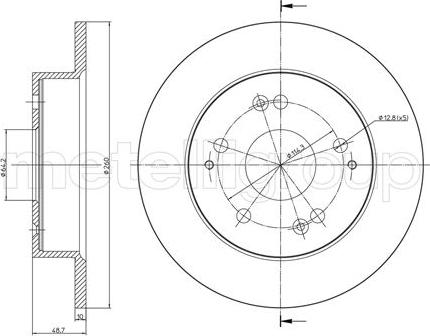 Zimmermann 280.3162.20 - Brake Disc www.parts5.com