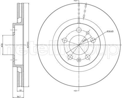 Cifam 800-391C - Kočioni disk www.parts5.com